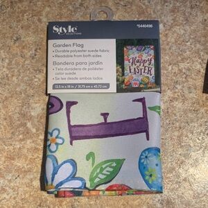 Style Selections Garden Flag with Easter Design